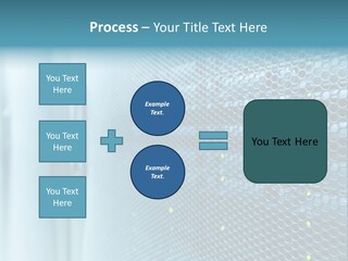 Modern Technology Row PowerPoint Template