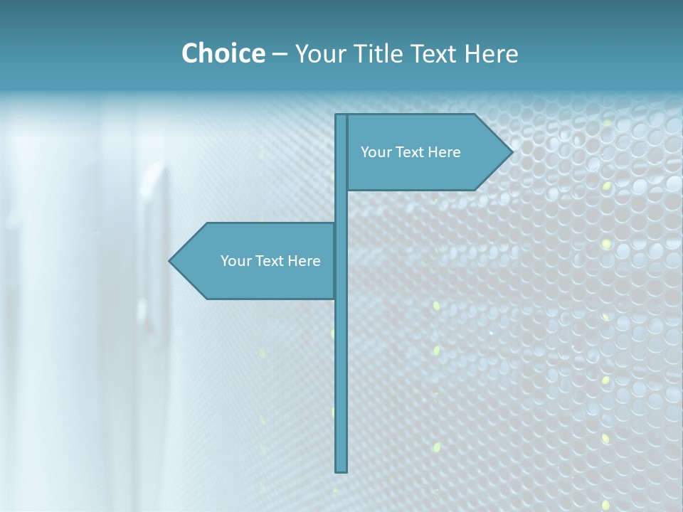 Modern Technology Row PowerPoint Template