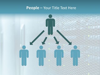 Modern Technology Row PowerPoint Template