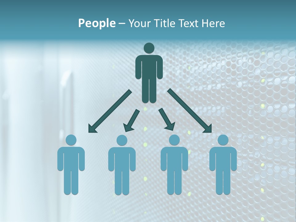 Modern Technology Row PowerPoint Template