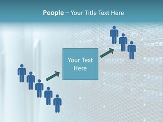 Modern Technology Row PowerPoint Template
