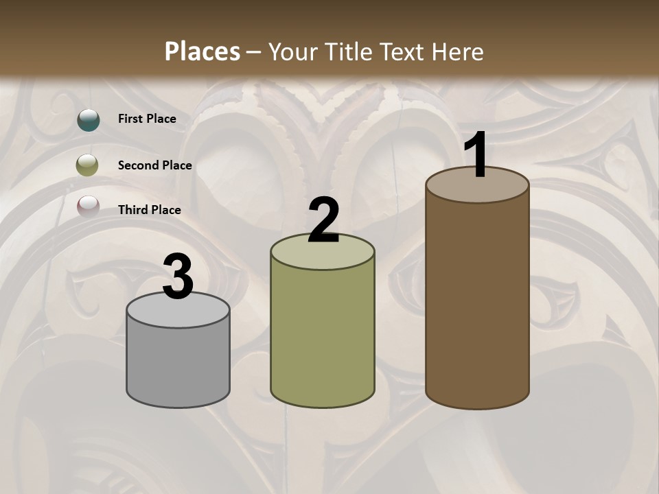 New Zealand Face Sculpture PowerPoint Template