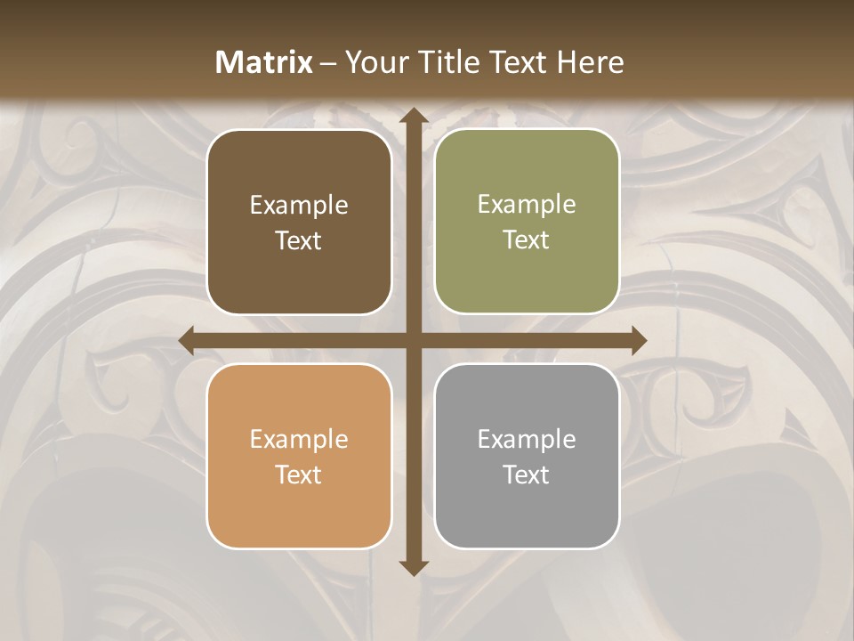 New Zealand Face Sculpture PowerPoint Template