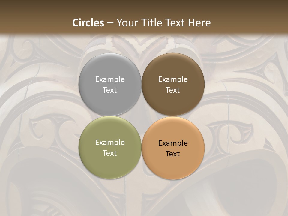 New Zealand Face Sculpture PowerPoint Template