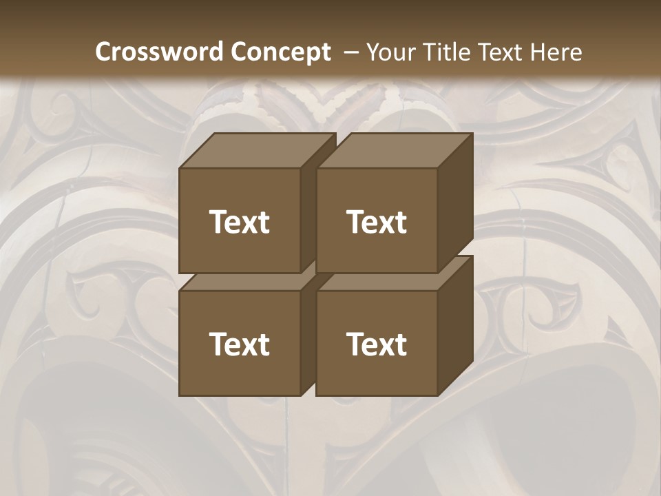 New Zealand Face Sculpture PowerPoint Template