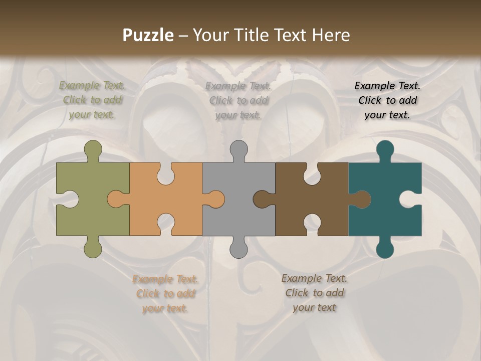 New Zealand Face Sculpture PowerPoint Template