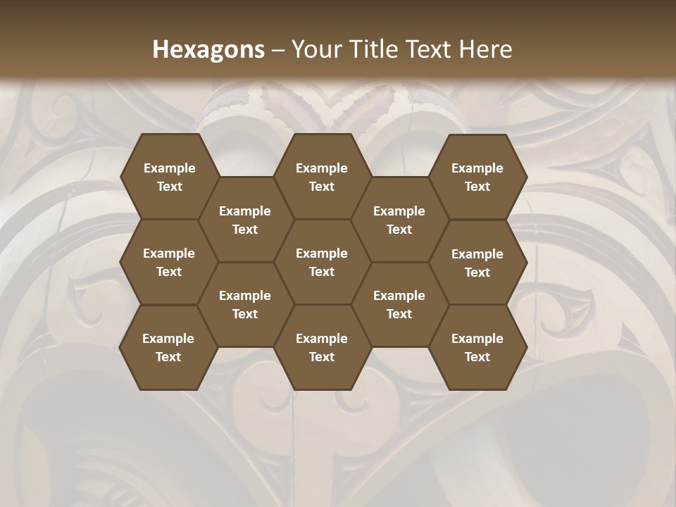 New Zealand Face Sculpture PowerPoint Template