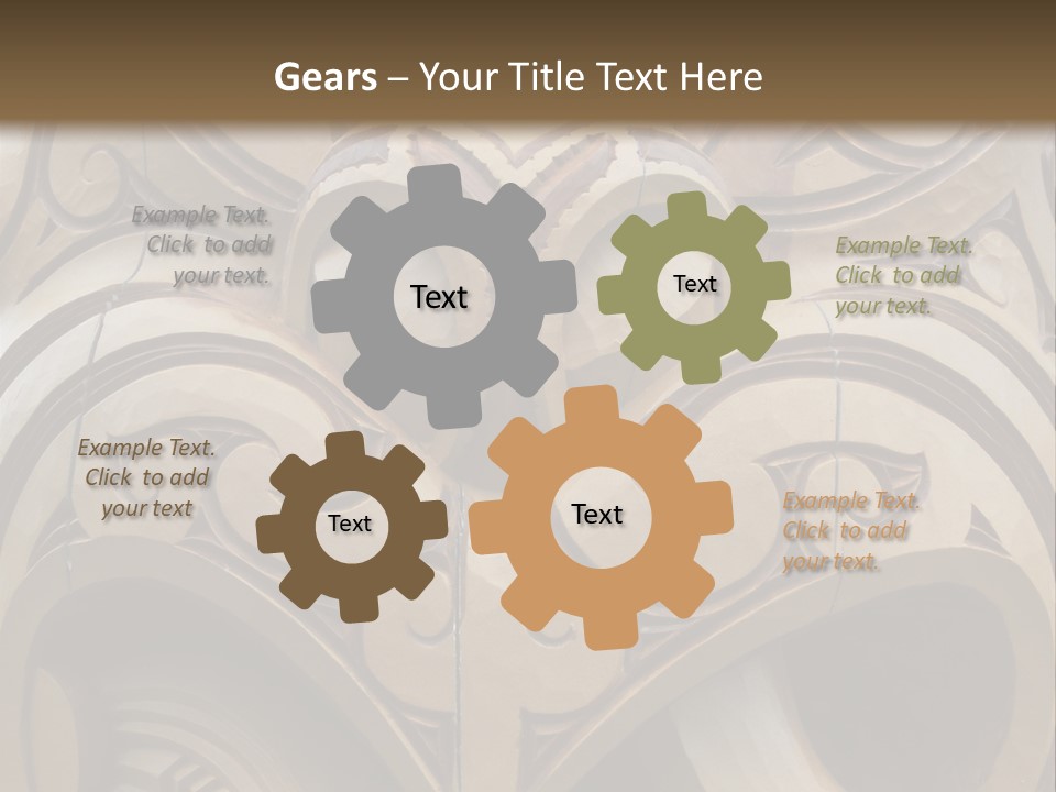 New Zealand Face Sculpture PowerPoint Template