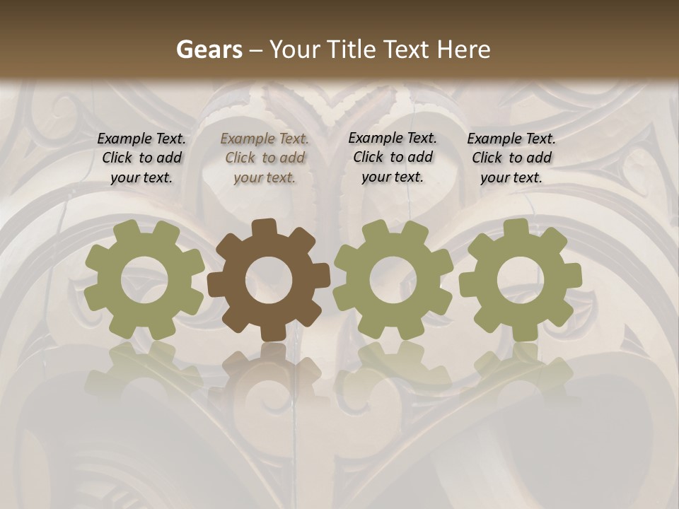 New Zealand Face Sculpture PowerPoint Template