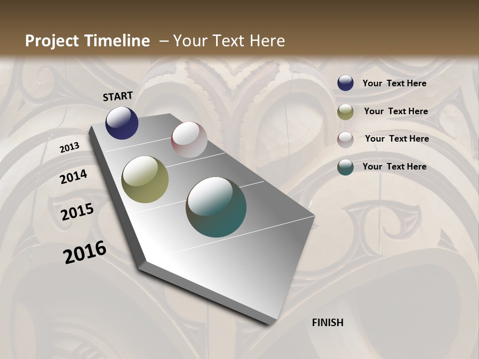 New Zealand Face Sculpture PowerPoint Template