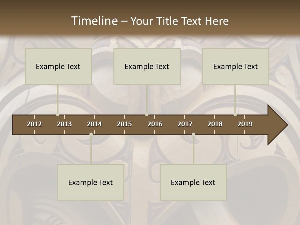 New Zealand Face Sculpture PowerPoint Template