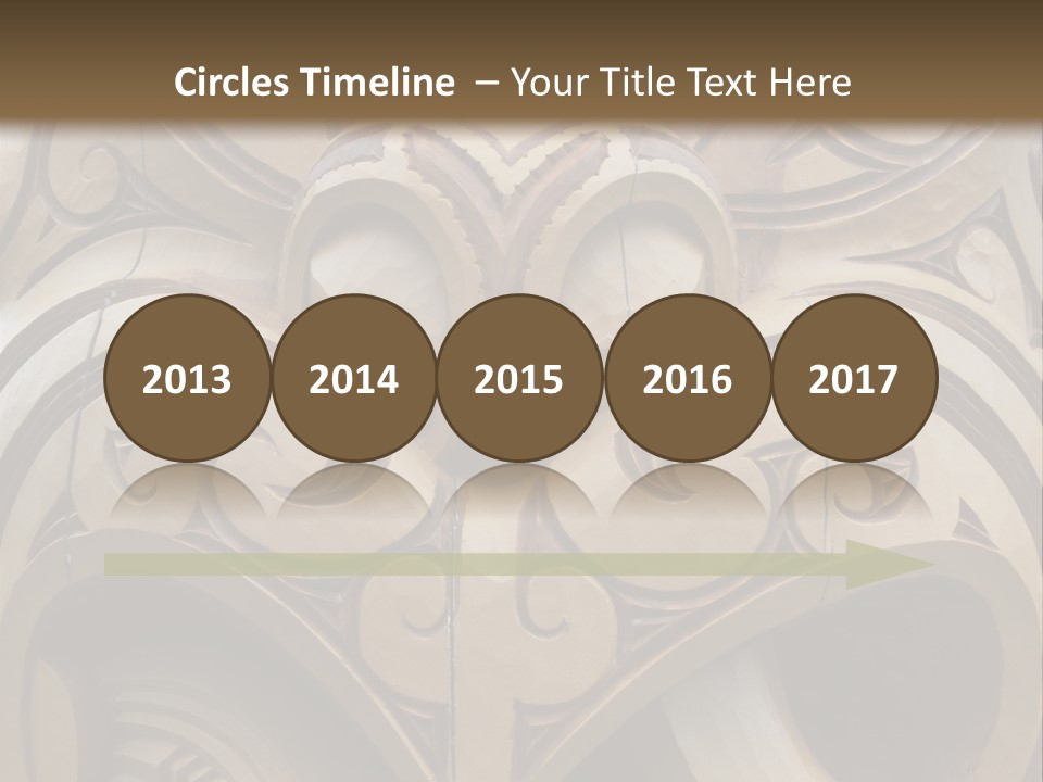 New Zealand Face Sculpture PowerPoint Template