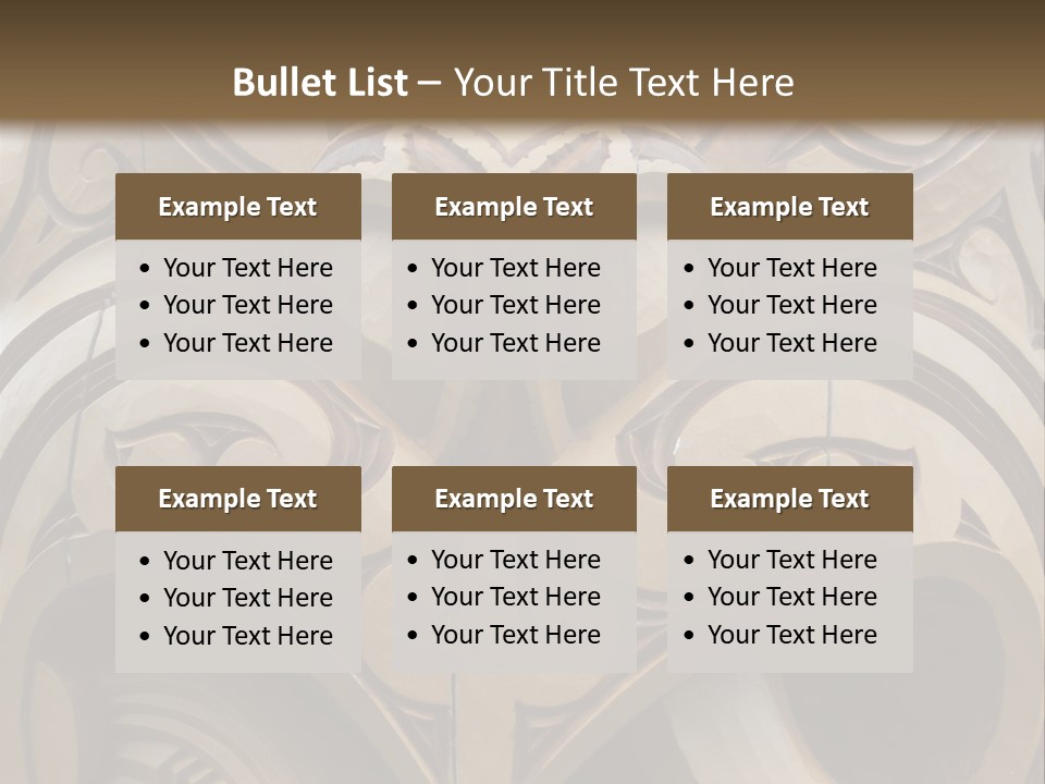 New Zealand Face Sculpture PowerPoint Template