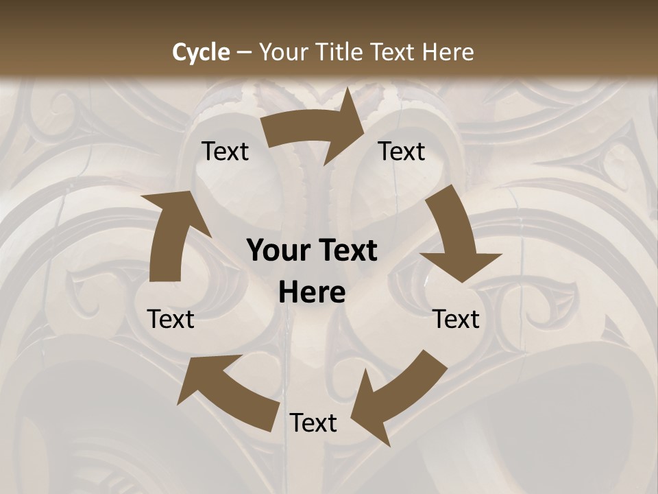 New Zealand Face Sculpture PowerPoint Template