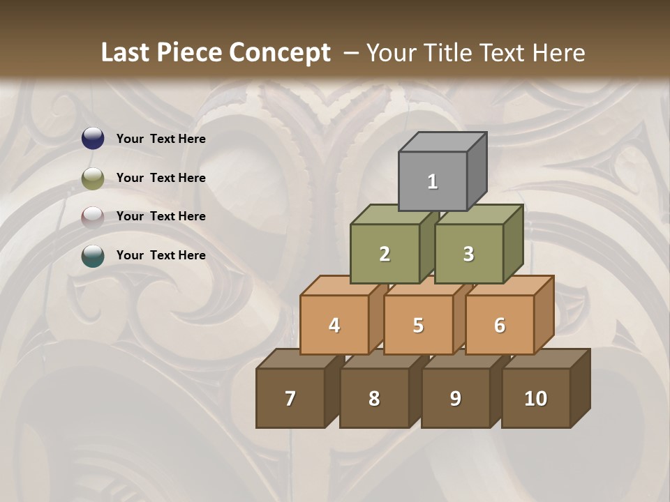 New Zealand Face Sculpture PowerPoint Template