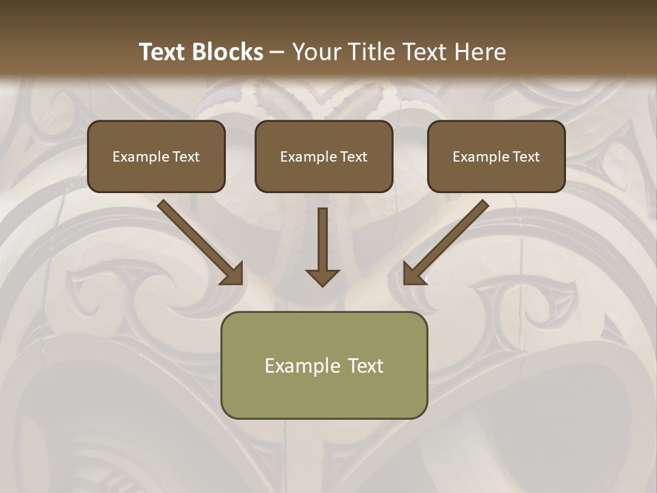 New Zealand Face Sculpture PowerPoint Template