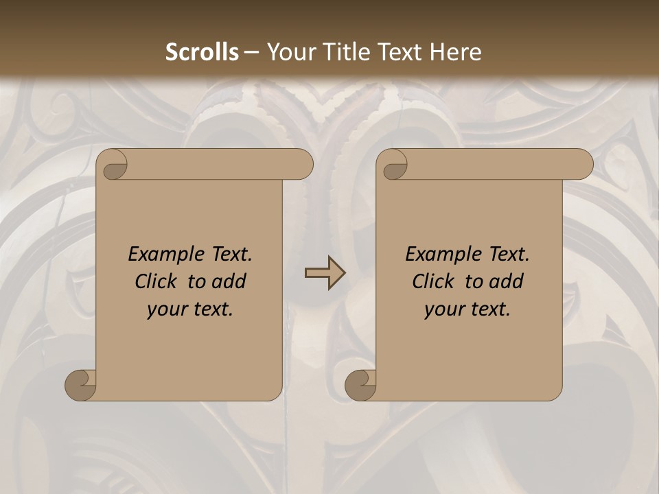 New Zealand Face Sculpture PowerPoint Template