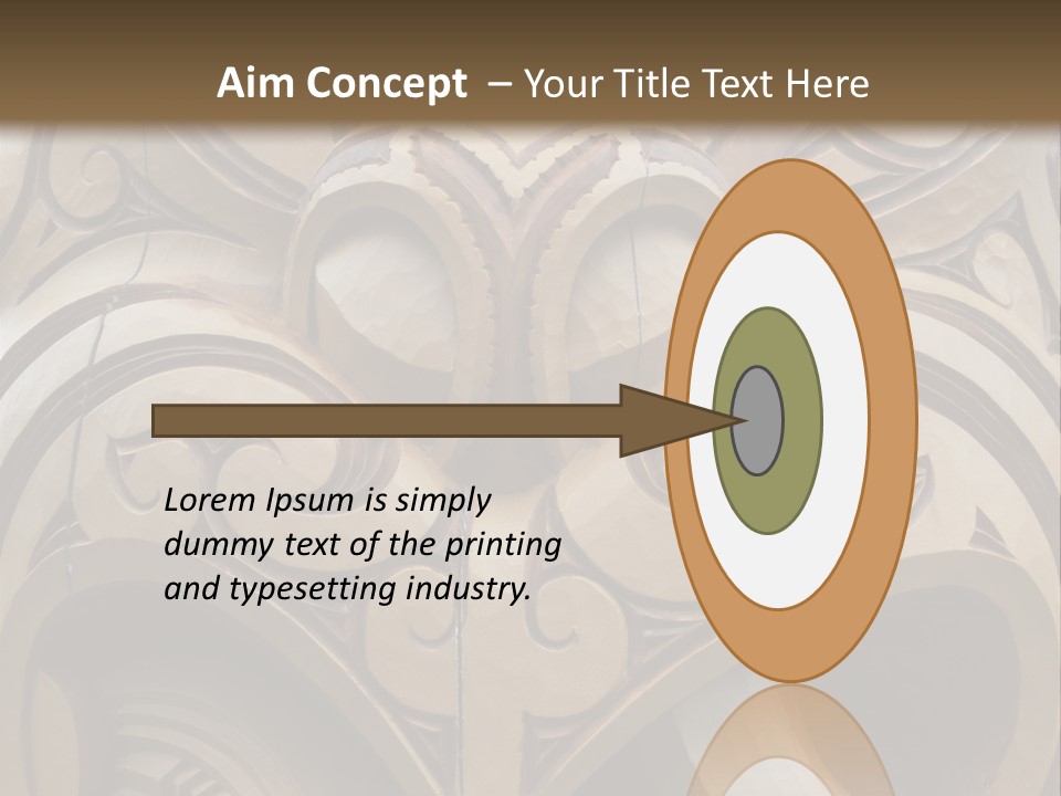 New Zealand Face Sculpture PowerPoint Template