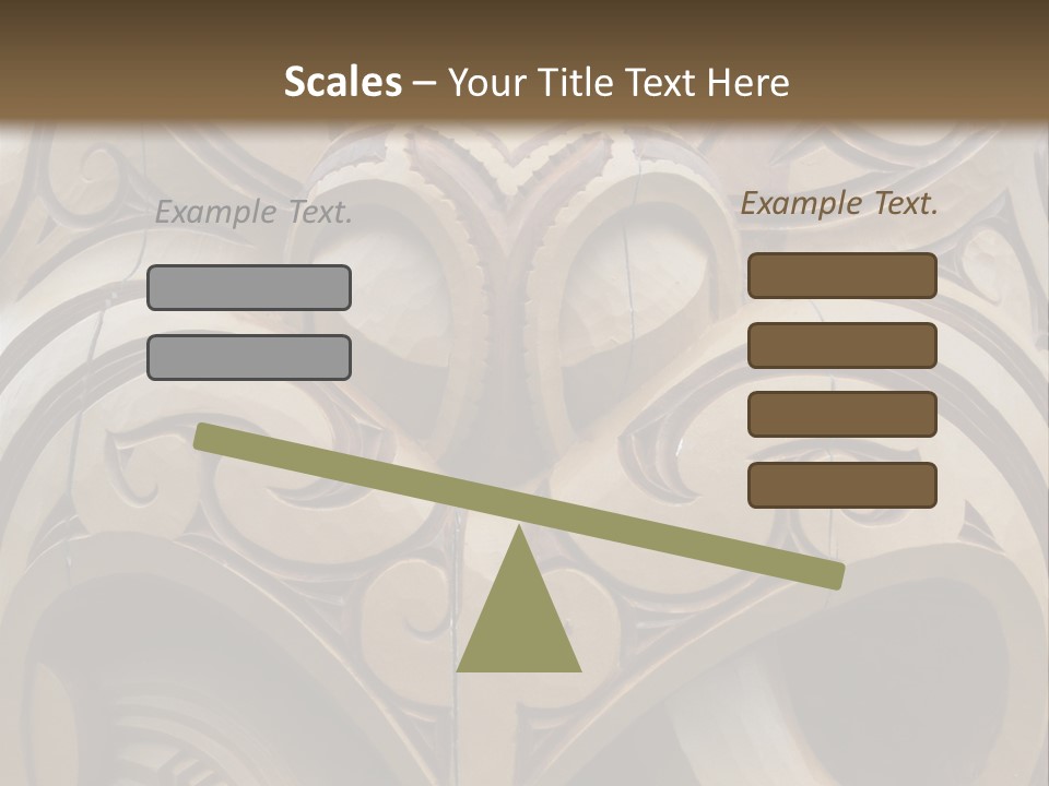 New Zealand Face Sculpture PowerPoint Template