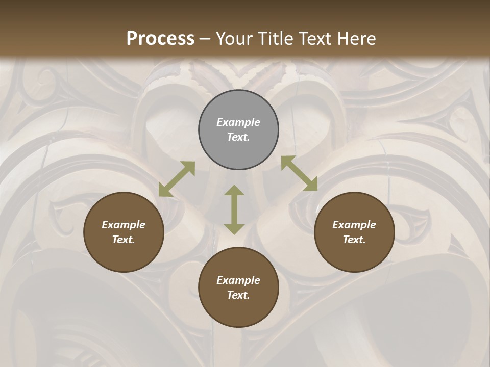 New Zealand Face Sculpture PowerPoint Template