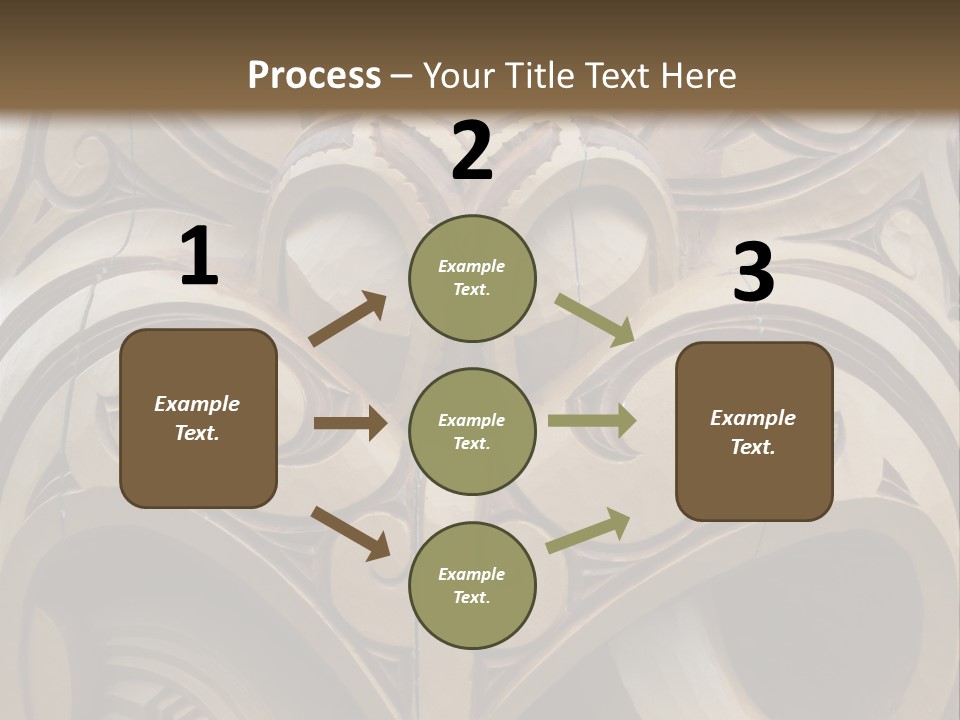 New Zealand Face Sculpture PowerPoint Template