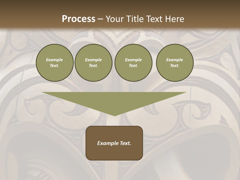New Zealand Face Sculpture PowerPoint Template