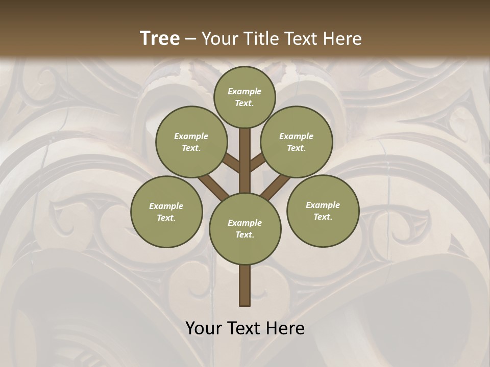 New Zealand Face Sculpture PowerPoint Template