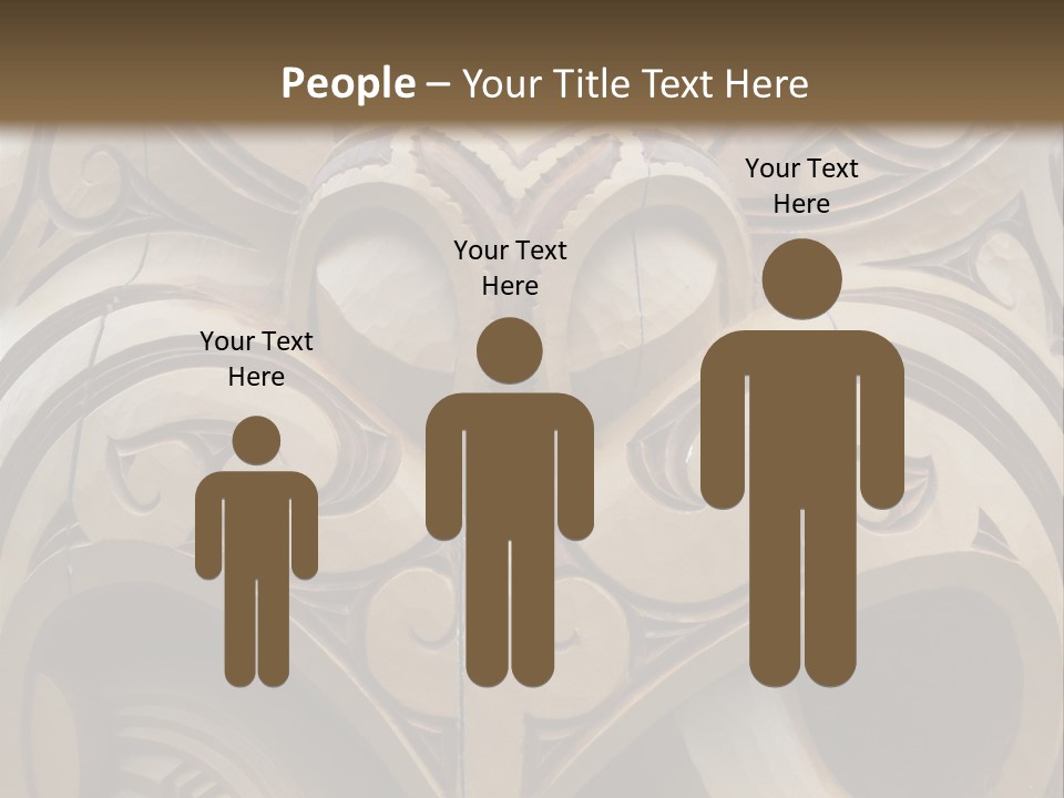 New Zealand Face Sculpture PowerPoint Template