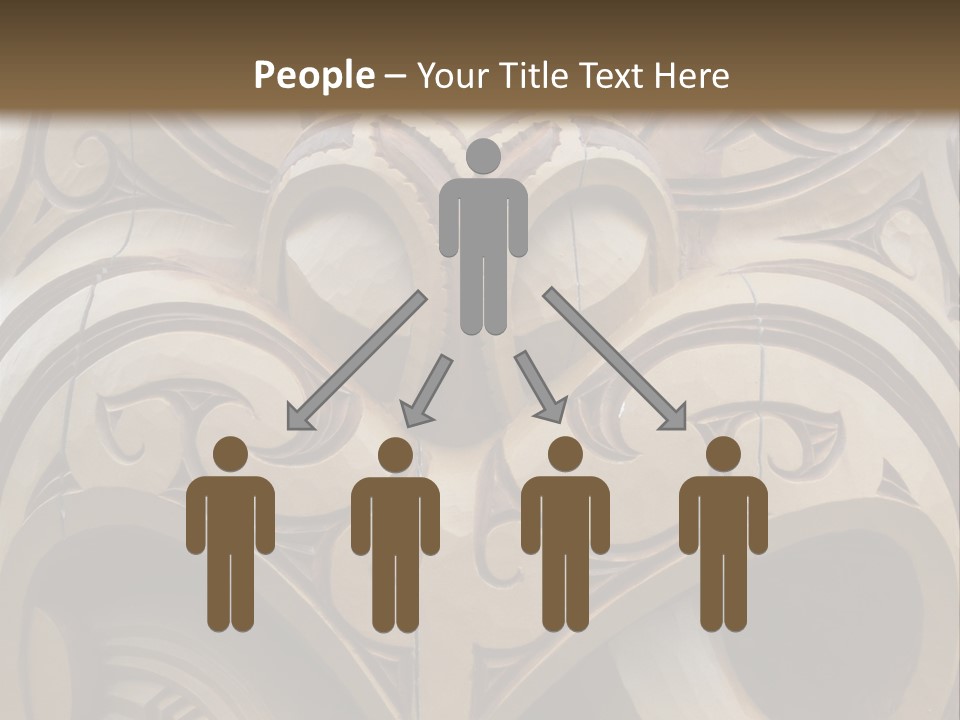 New Zealand Face Sculpture PowerPoint Template