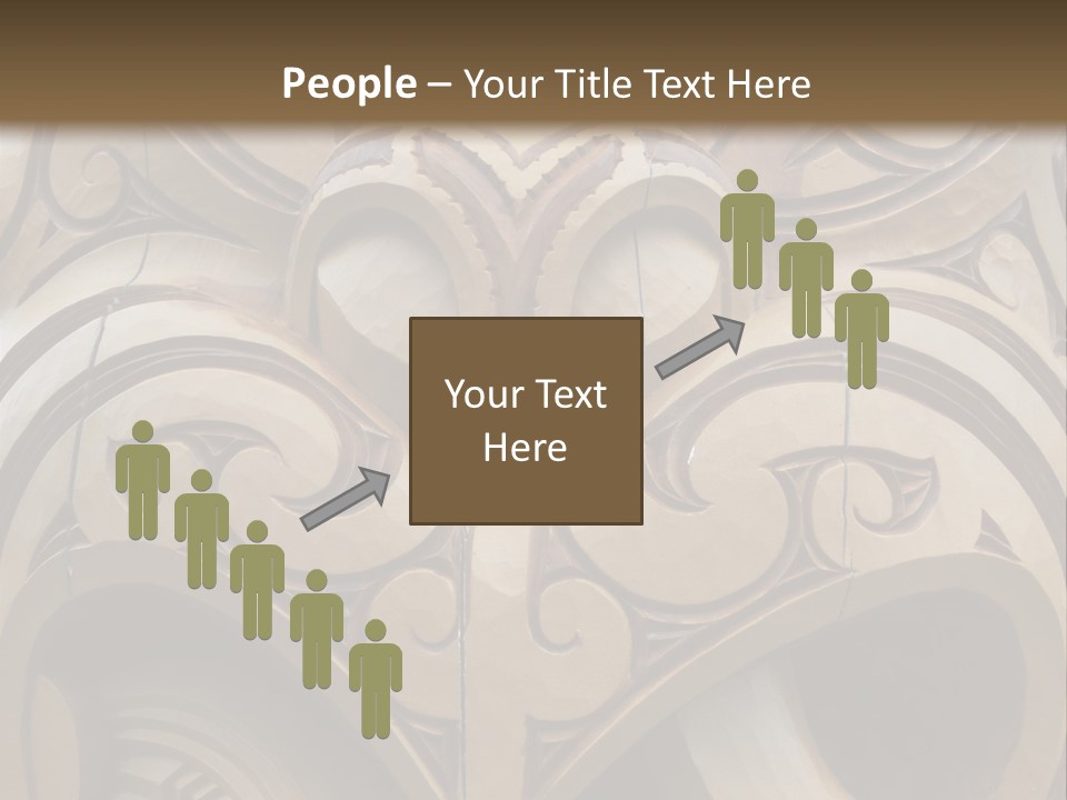 New Zealand Face Sculpture PowerPoint Template