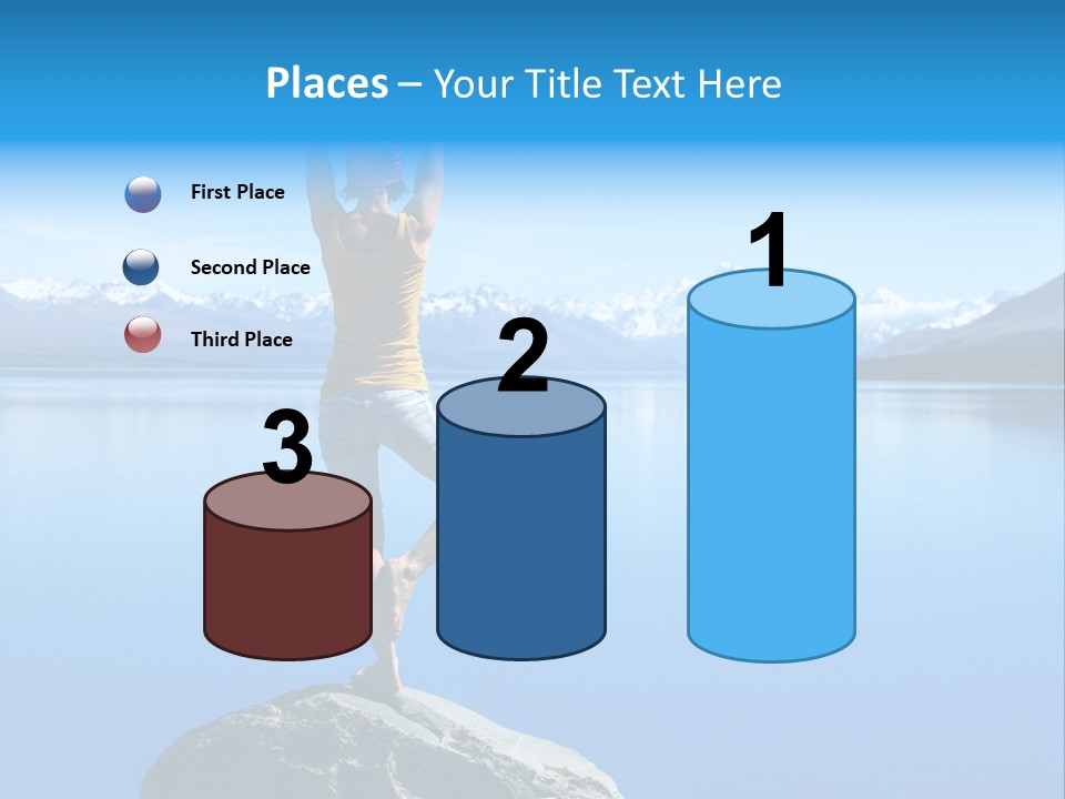 Vitality Mountain Silence PowerPoint Template