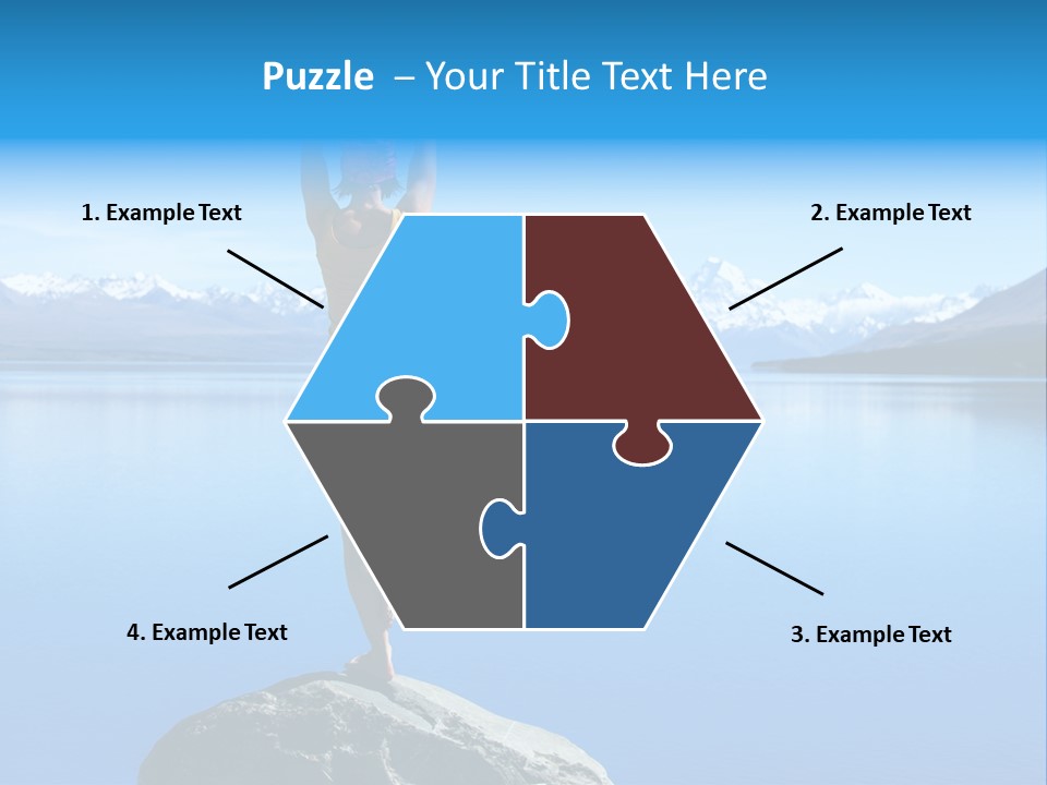 Vitality Mountain Silence PowerPoint Template