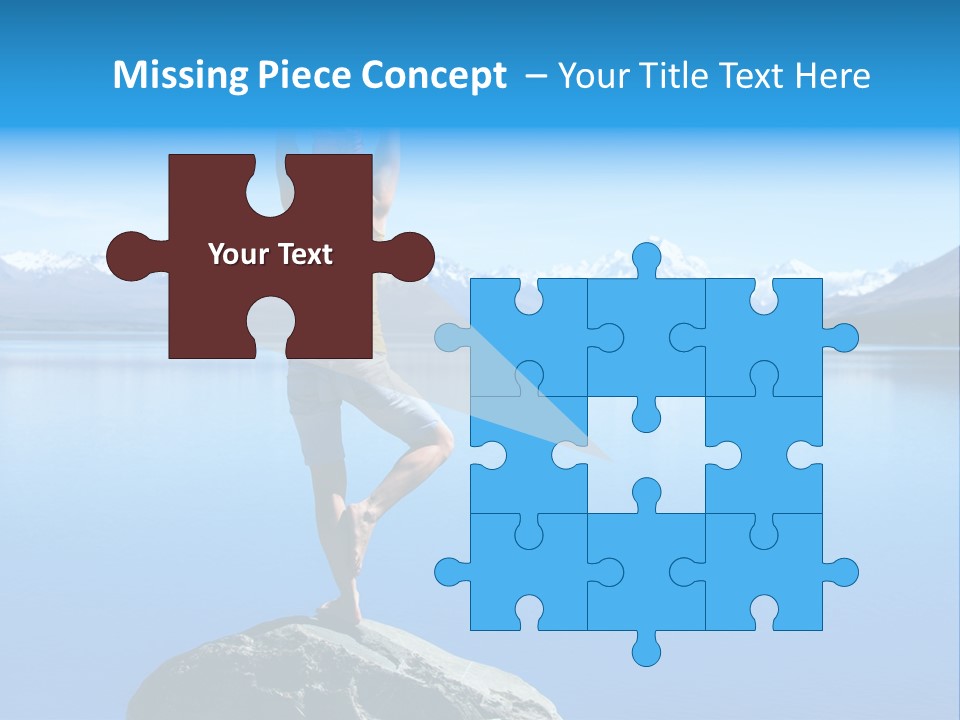 Vitality Mountain Silence PowerPoint Template