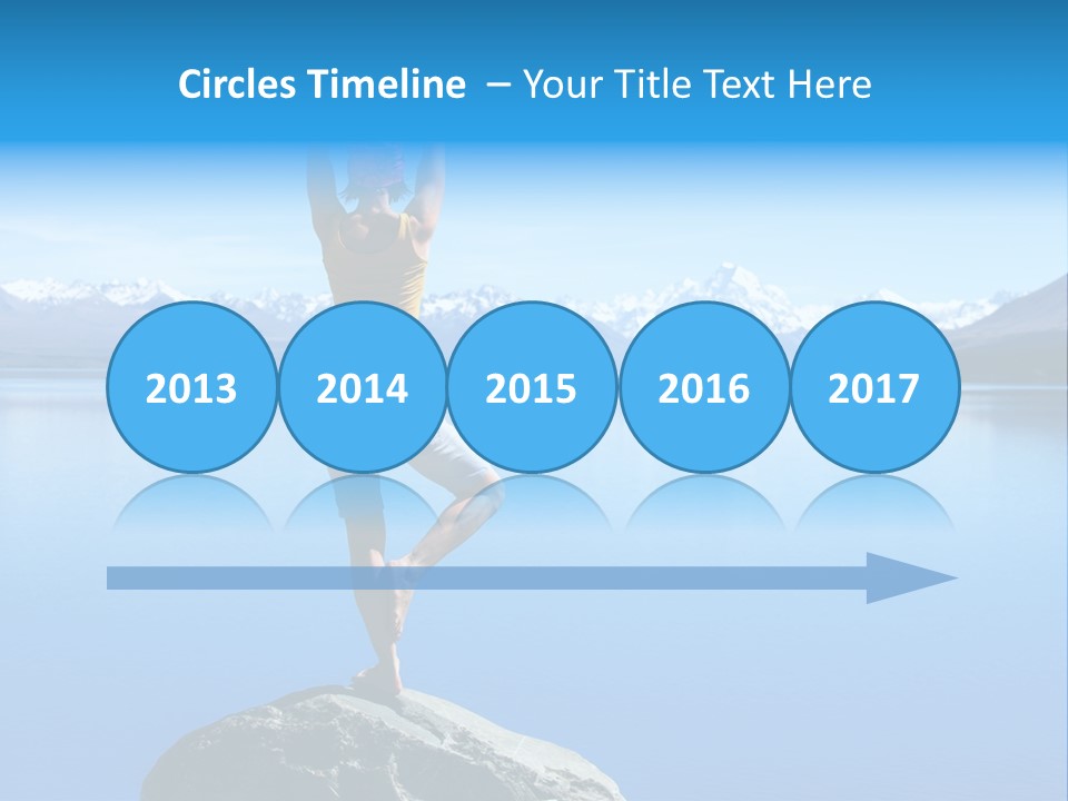 Vitality Mountain Silence PowerPoint Template