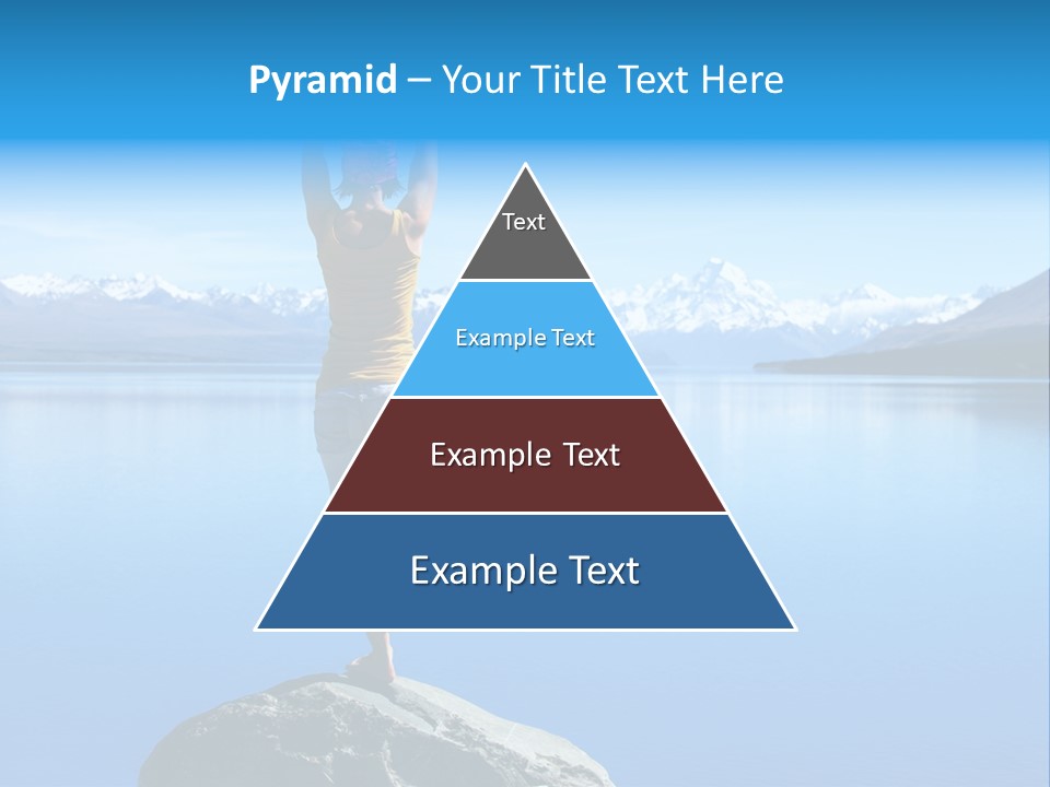Vitality Mountain Silence PowerPoint Template