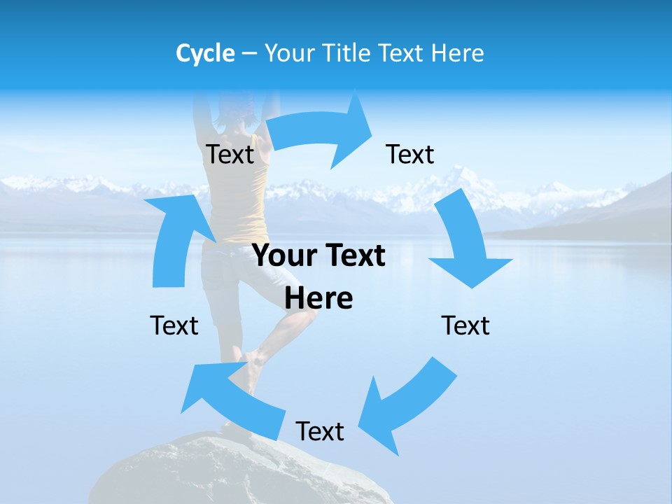 Vitality Mountain Silence PowerPoint Template