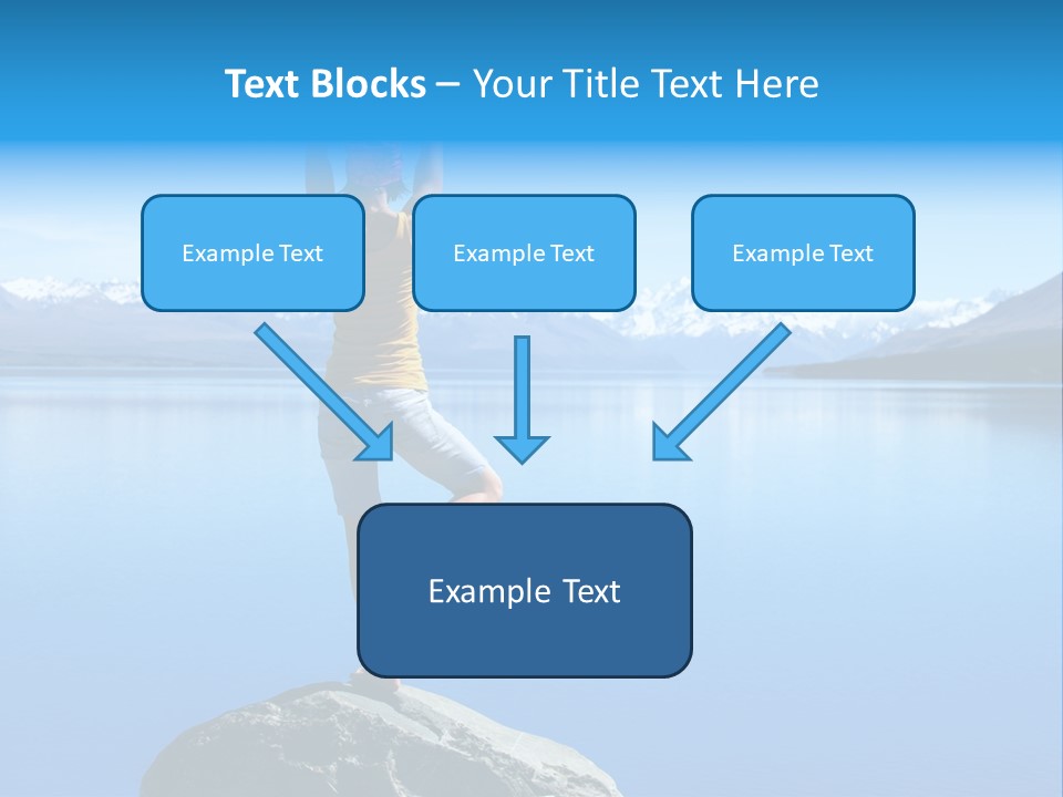 Vitality Mountain Silence PowerPoint Template