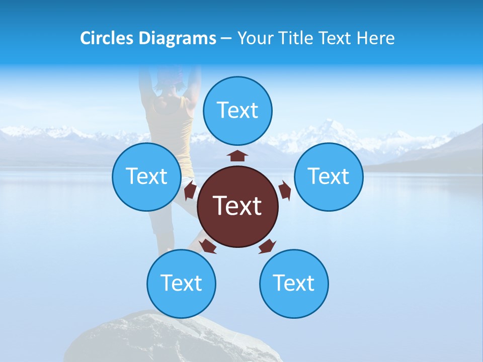 Vitality Mountain Silence PowerPoint Template