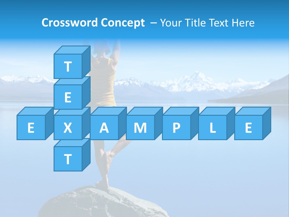 Vitality Mountain Silence PowerPoint Template