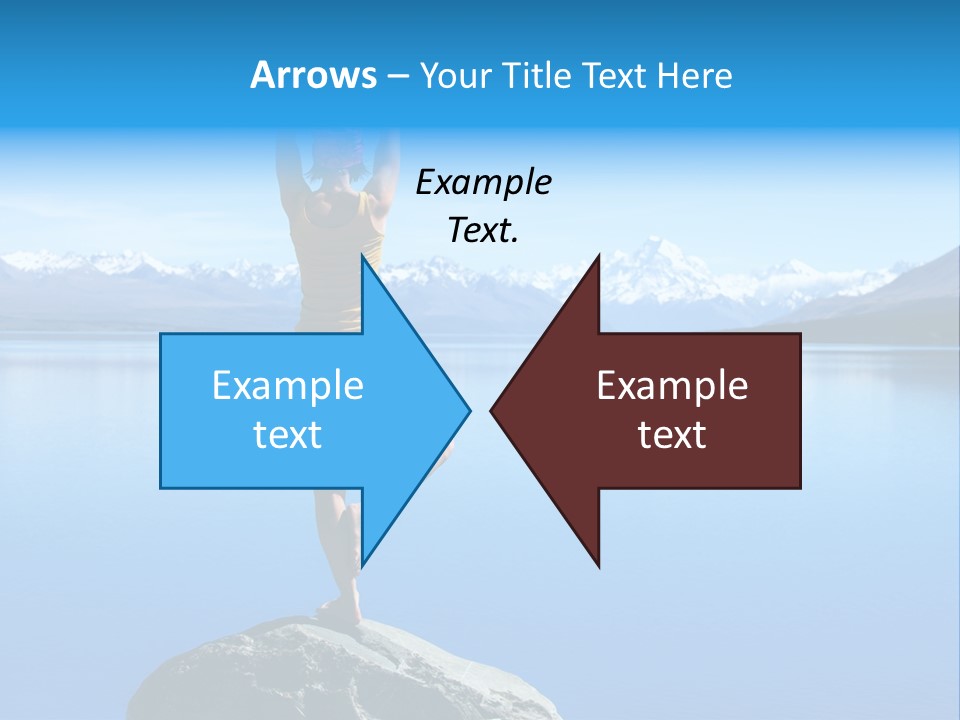 Vitality Mountain Silence PowerPoint Template