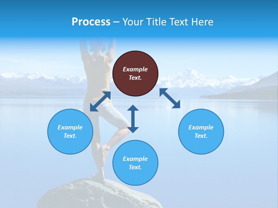 Vitality Mountain Silence PowerPoint Template