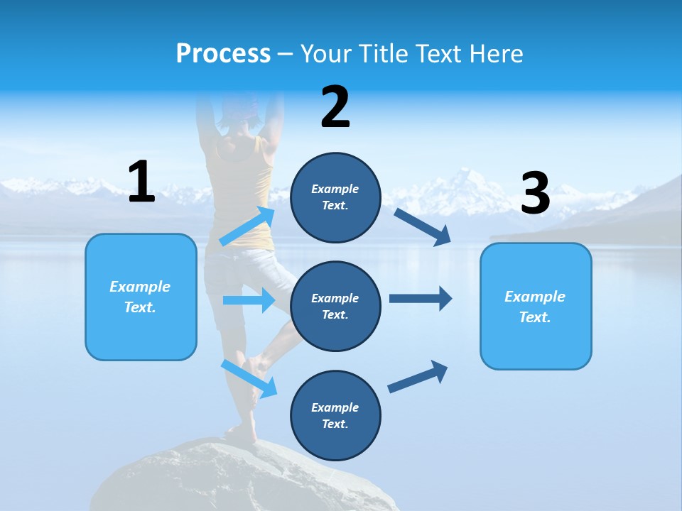 Vitality Mountain Silence PowerPoint Template