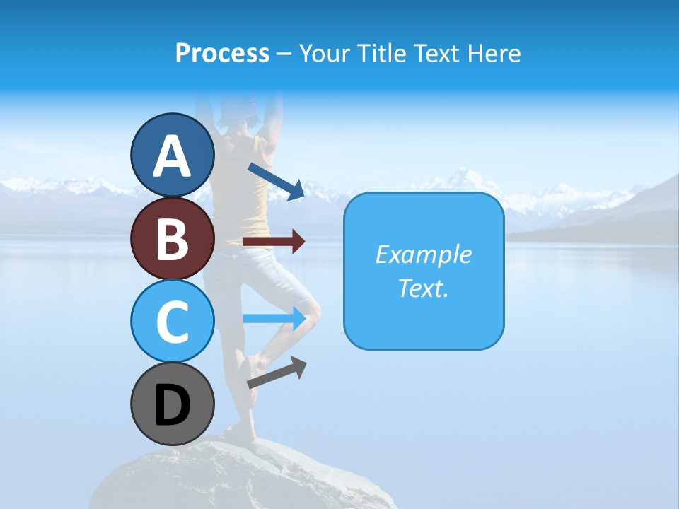 Vitality Mountain Silence PowerPoint Template