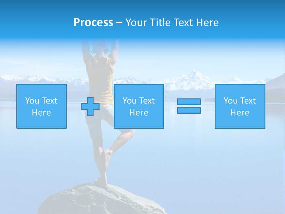 Vitality Mountain Silence PowerPoint Template