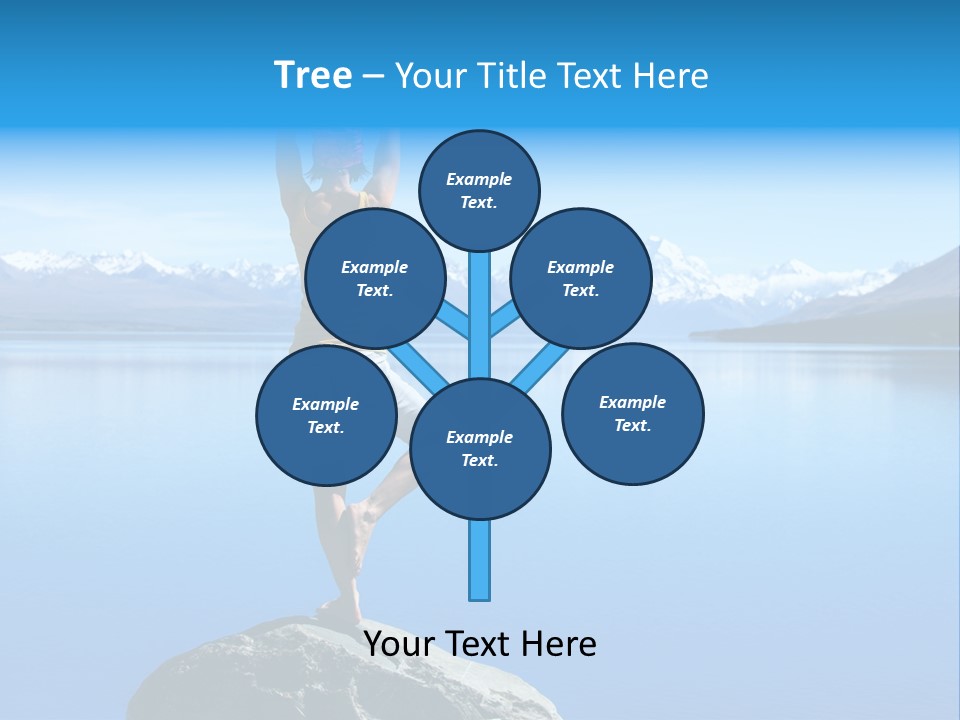 Vitality Mountain Silence PowerPoint Template