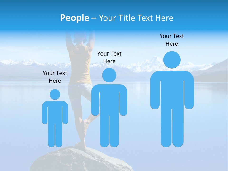 Vitality Mountain Silence PowerPoint Template