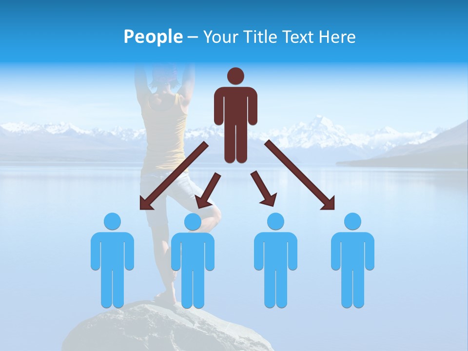 Vitality Mountain Silence PowerPoint Template