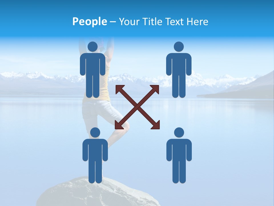 Vitality Mountain Silence PowerPoint Template