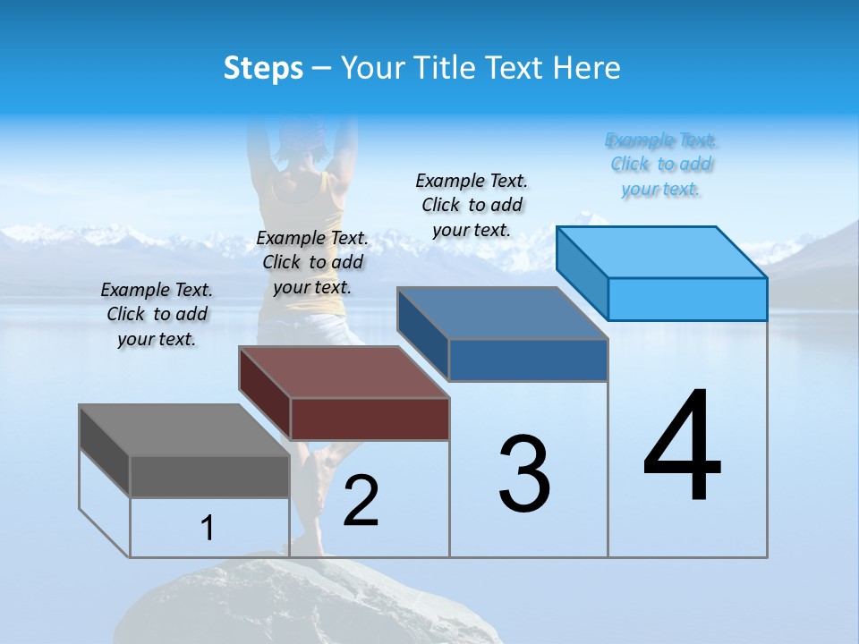 Vitality Mountain Silence PowerPoint Template