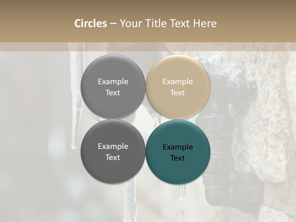 Rusty Stop Chrome PowerPoint Template